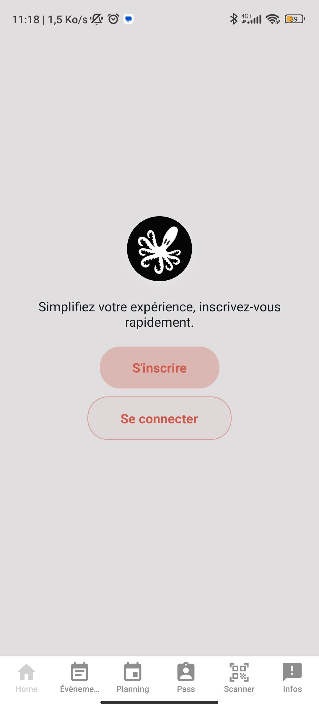Screenshot of FEFFS - Application mobile